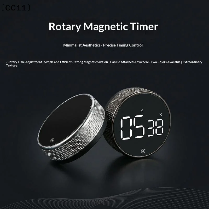 Magnetic Kitchen Timer Digital Timer Manual Countdown Rotary Timer Mechanical Cooking Timer Cooking Shower Stopwatch〔CC11〕