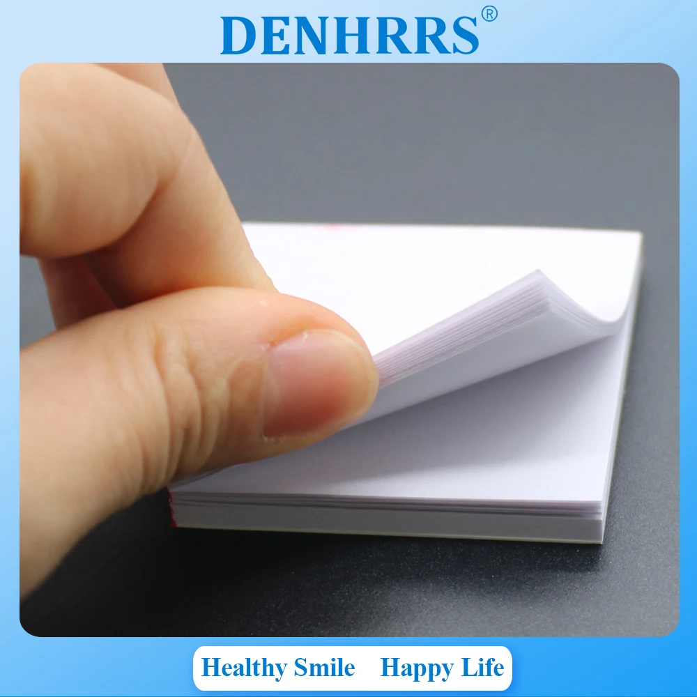 

50 double-sided Dental Disposable adhesive powder Mixing Pad
