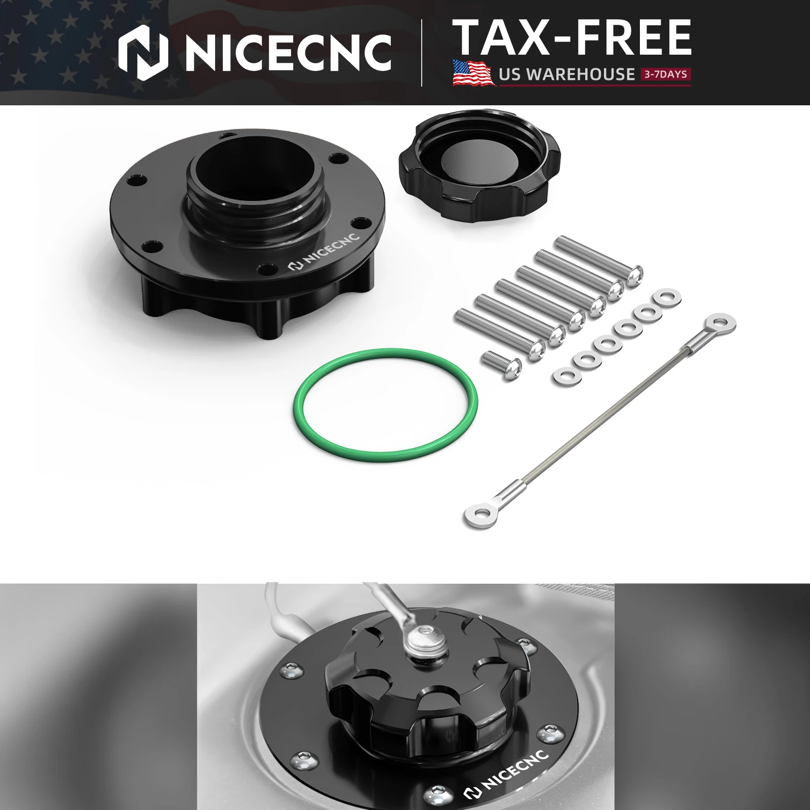 

Для KTM 790/890 Adventure R/S/Rally 2019-2023 крышка топливного бака 790 890 Adventure 790 890 Adventure R 790 890 Adventure R Rally