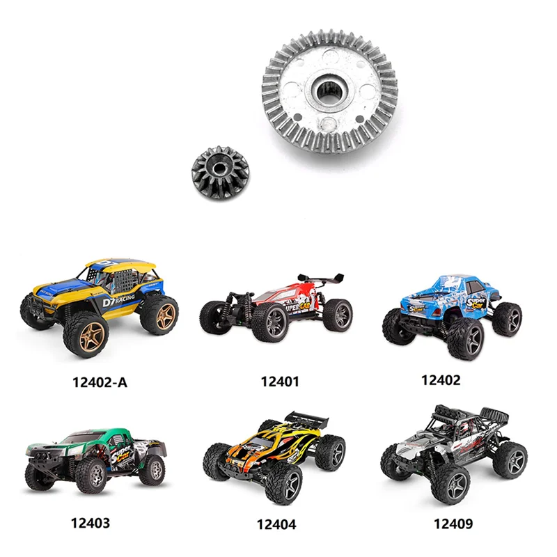 

3X металлический приводной механизм дифференциала 12401-1638 для Wltoys 104009 12402-A 12401 12402 12403 12404 12409 Запчасти для радиоуправляемых автомобилей-[A68T]