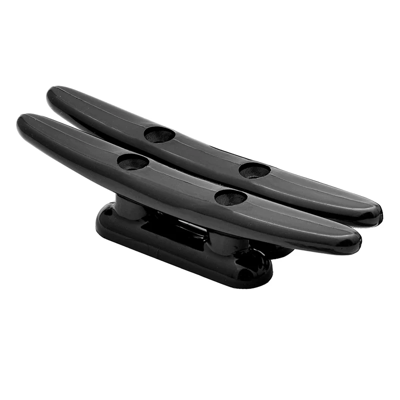 Boat Cleat 6 Inch Nylon Boat Cleat Open Base Boat Cleat For Docking Boats Canoe Pontoon Yacht Kayak Boat Docks