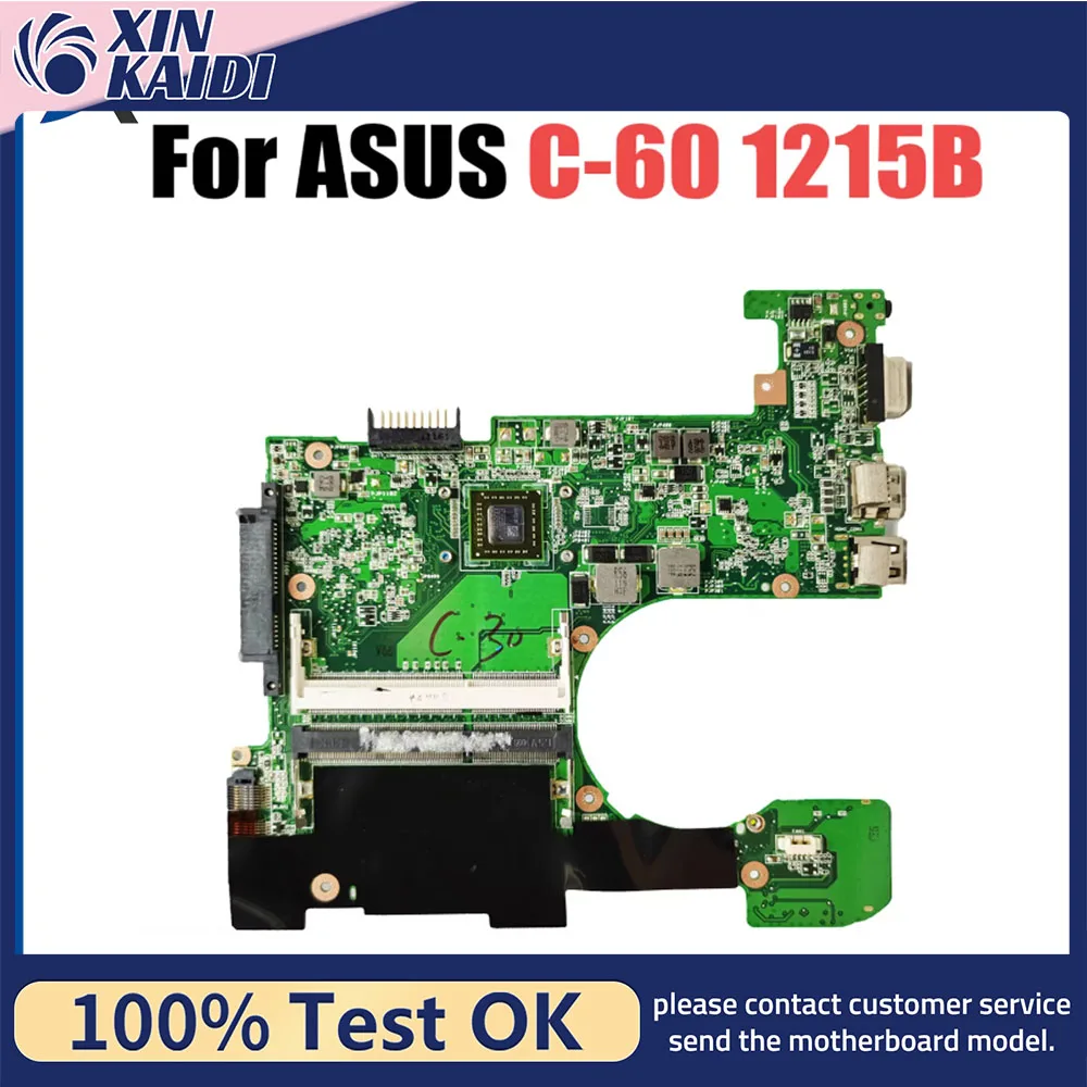 

Notebook Mainboard For ASUS 1225B Laptop Motherboard 100% Test OK 2G RAM C-60 MAIN BOARD