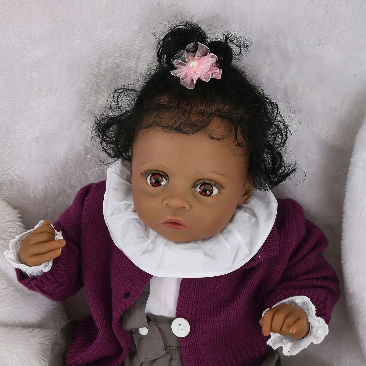 

Reborn doll 50cm 20inch bebe reborn reallista de silicone Silicone Reborn Toddler Boy Girl Doll Lifelike Soft Touch