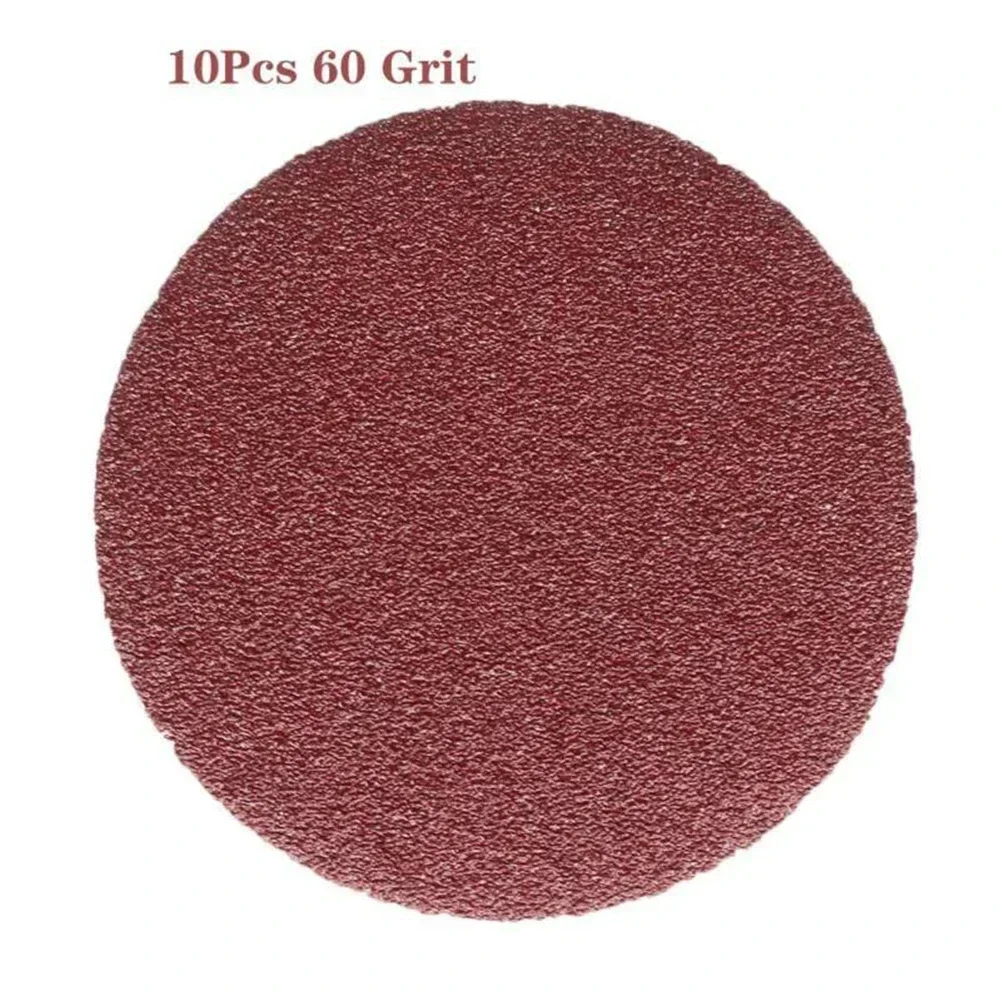 10PCS 5inch Round Sandpaper Discs 40-2000 Grit for Metal Wood Polishing Grinding Compatible with DW421423 3107 3725 B05010