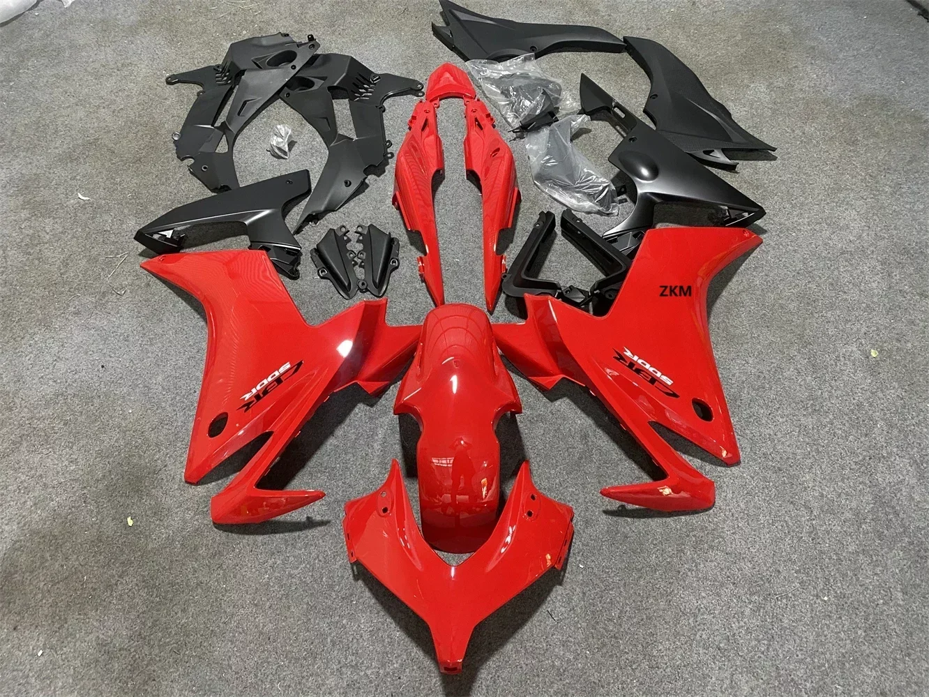 

Motorcycle Fairing Set Body Kit Plastic For CBR500R CBR 500R 2013 2014 2015 Accessories Full Bodywork Cowl Cover Black