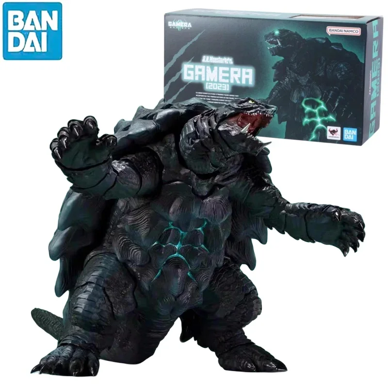 

In Stock Bandai Genuine Shm Anime Figure Gamera Rebirth 2023 Gamera New Version 1/6 Action Figures Model Collectible Toys Gift