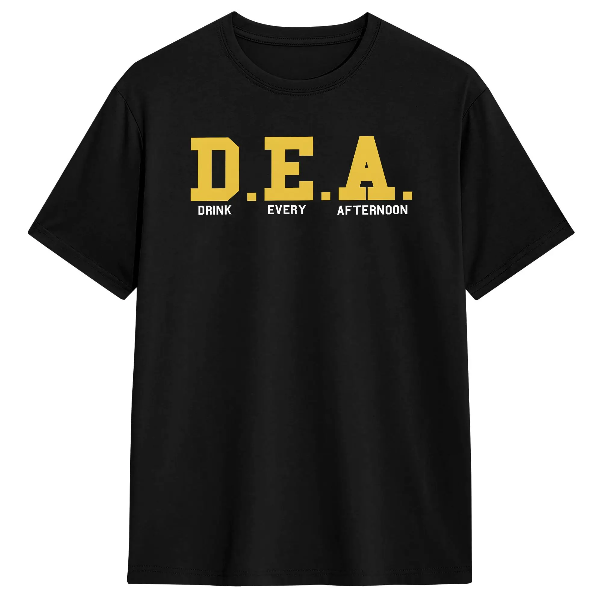 DEA Special Agent  Pure Cotton T Shirt For Men Beach  Funny T-Shirts Crew Neck Leisure Tee Shirt Oversize Hot Sale Clothing