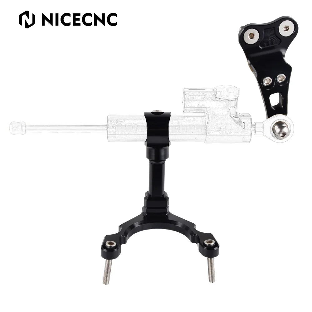 

NICECNC Motorcycle Adjustable Steering Damper Bracket Mounting Kit For KAWASAKI Z900 2017-20 Accessori Stabilizer Damper Bracket