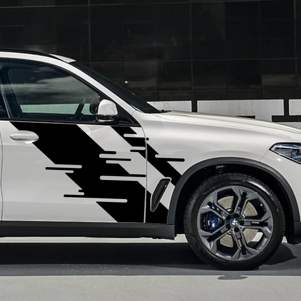 

2PCS High Performance Vinyl Decals For BMW X5 E53 E70 F15 F85 G05 M E70 Car Door Side Stickers PVC Film Auto Tuning Accessories