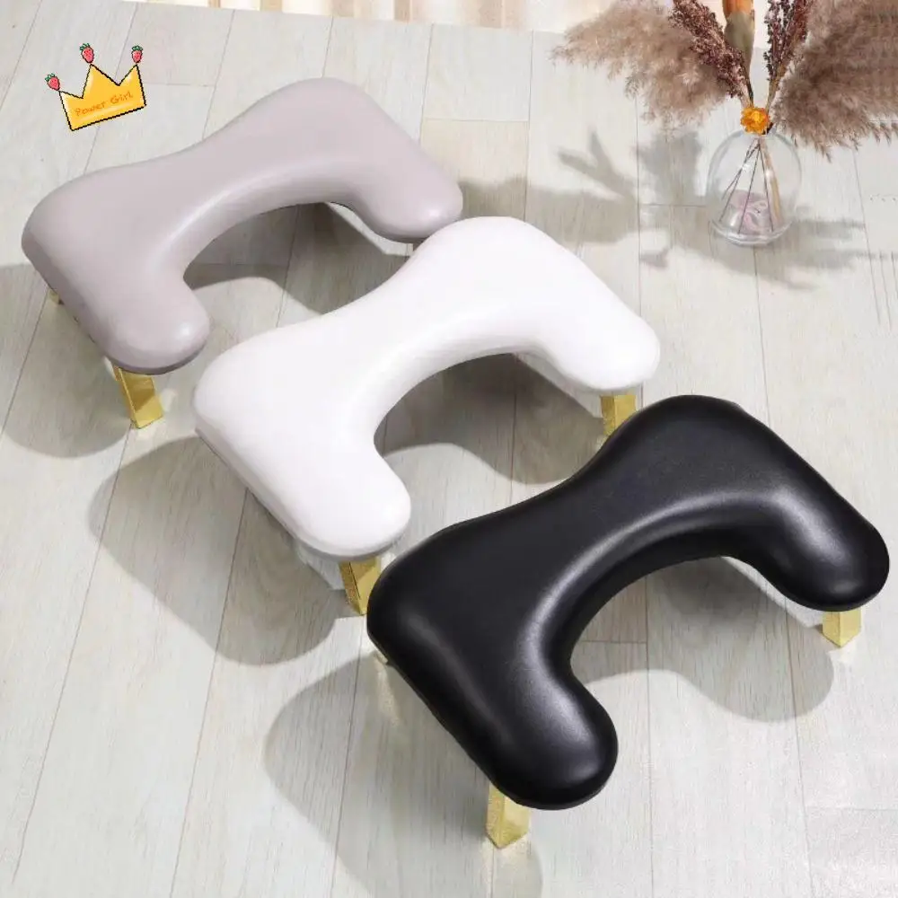 

U-shaped Manicure Hand Pillow Rotating Lifting Adjustable Height Arm Rest Stand PU Leather Hand Support Nail Art Hand Cushion