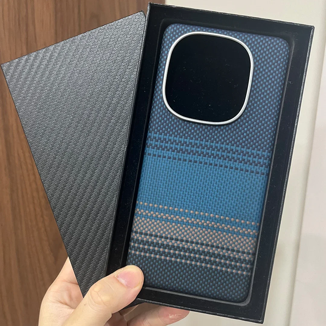 

Magnetic Real 600D Aramid Carbon Fiber Phone Case Cover On For Magsafe VIVO iQOO 15 13 Pro 5G Global iQOO13 iQOO15 512 Bumper