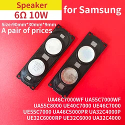 100% test 10 pair Original NEW for Samsung TV speaker UA46C7000WF UA55C7000WF UA32C4000P  bn96-12944c / b bn96-12941a 6 ohms 10W