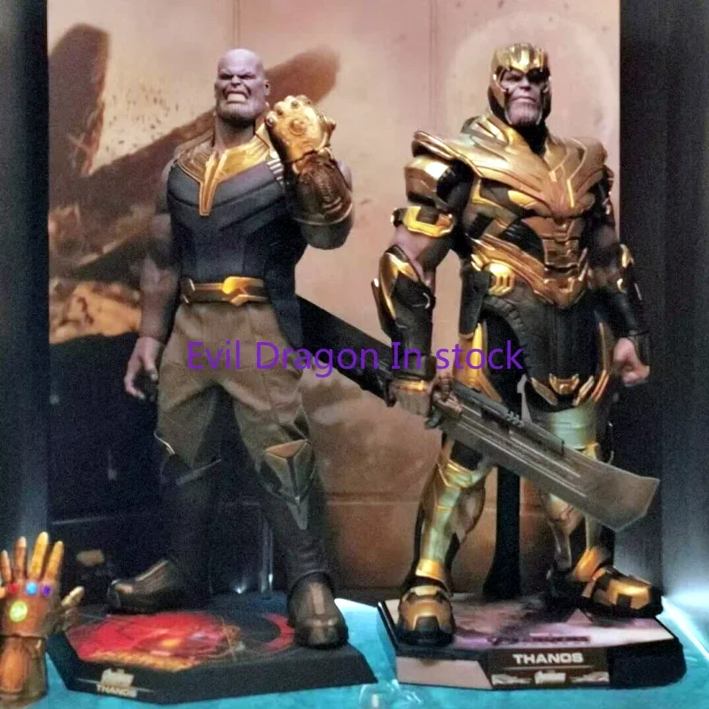 In Stock Hottoys Marvel Avengers Endgame Thanos Ht Doll Original Anime Model Action Toy Birthday Gift 1/6 Mms529