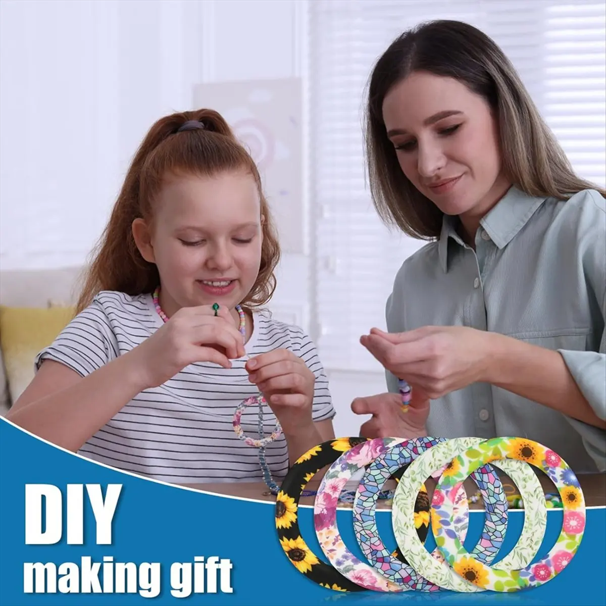 【coupon-】{0}16pcs-floral-silicone-beadable-o-rings-65mm-silicone-beads-ring-for-jewelry-making-diy-crafts-necklaces-keychains