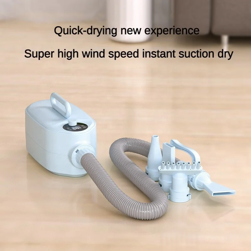 High Velocity Pet Grooming Dryer Machine Water Stepless Speed Blower Mute Large Dog Hair Dryer Pet Dryer