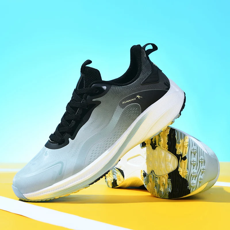 2025 Professional New Running Men's Shoes Athletic Shoes Running Shoes Cushioning Breathable Fashion Shoes Marathon Shoes