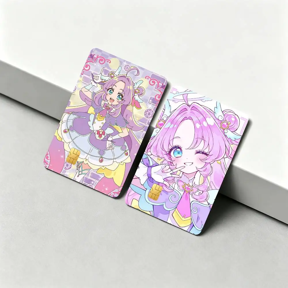 Cure Answer A-Akechi Anna 4pcs 1Set Film Skin for Debit Credit Bank Visa Card Decal Cover