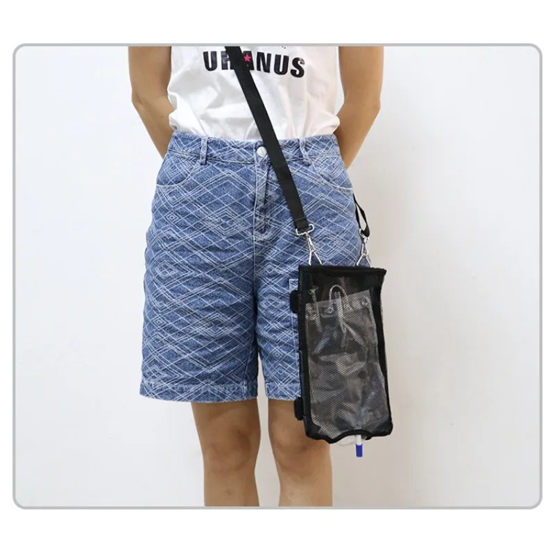 

Catheter Bag Cover for 2000ml Catheter Bag Holder Without Shaking with Shoulder Strap Leg Fixing Durable Catheter Leg Bag Cover