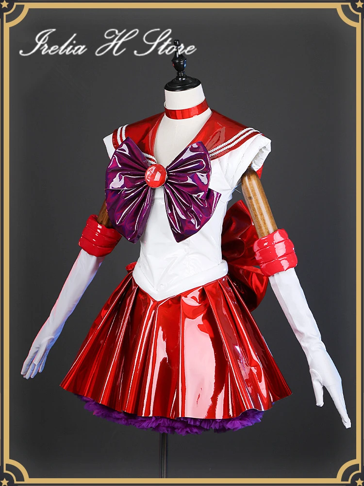 {stockIrelia H Store Sailor Moon 30th Anniversary Hino Rei Cosplay Sailor Mars Hino Rei Dress Cosplay Costume Halloween Costumes image 2