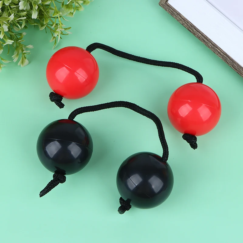 1 Pair Hand Shaker Balls 4.5CM Aslatuas Kashaka Percussion Musical Entertainment Instrument Rhythm Maracas Sand Balls Colorful