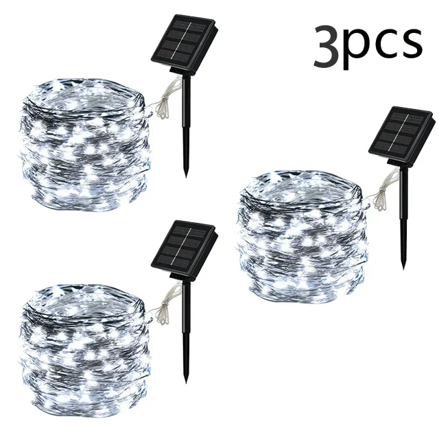 OKAL RED EAST LED Solar Lichterkette 4
