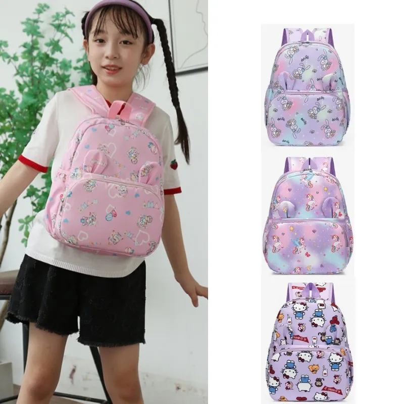 Kindergarten Toddler Backpacks for Boy Simple Cute Backpack Cartoon Backpack Large Capacity Unicorn Backpacks for Girl Mochila