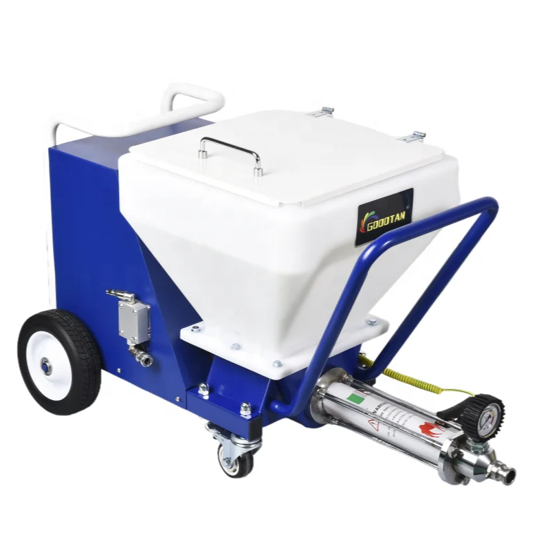 GT7 Cement Texture Hopper Sprayer Plaster Mortar Polyurethane Spraying Machine