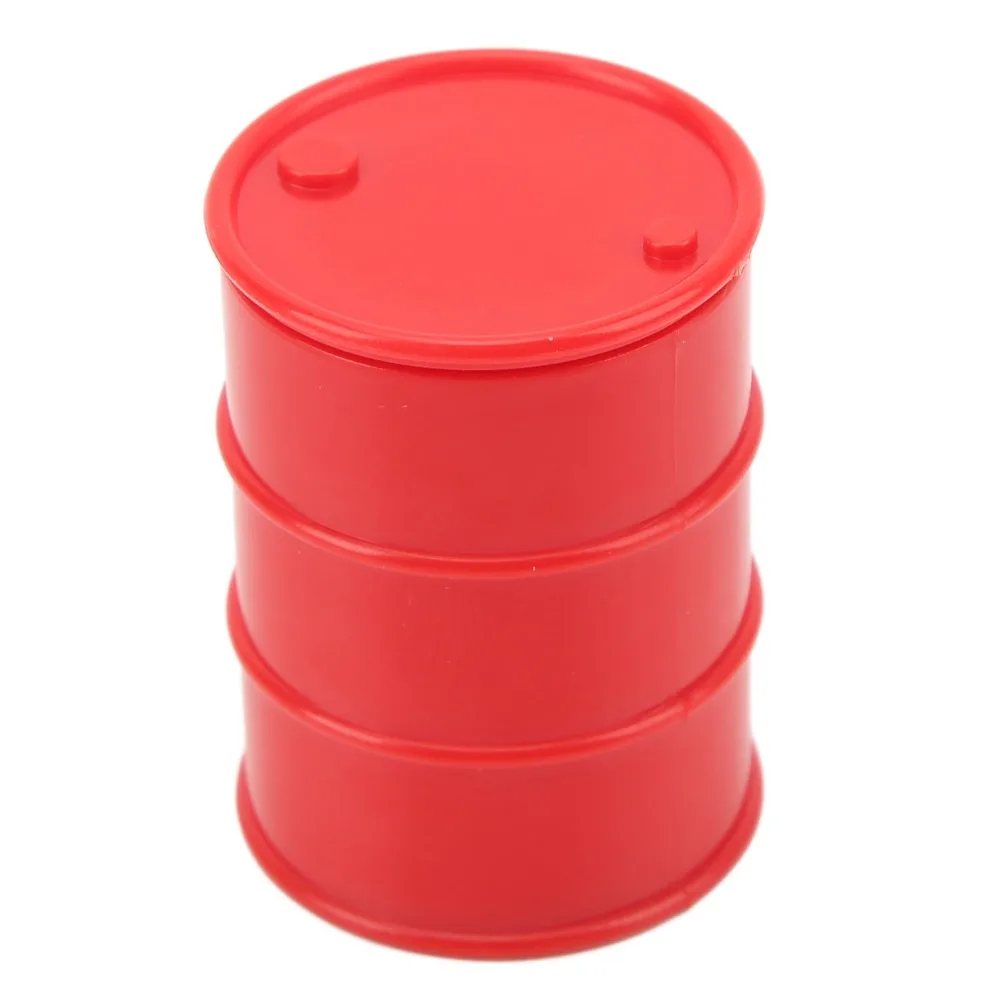 Durable ABS Simulated Fuel Tank Lightweight 1/24 Scale Mini Oil Drum Decorative Oil Drum for SCX24 RC Car For Model Collectors