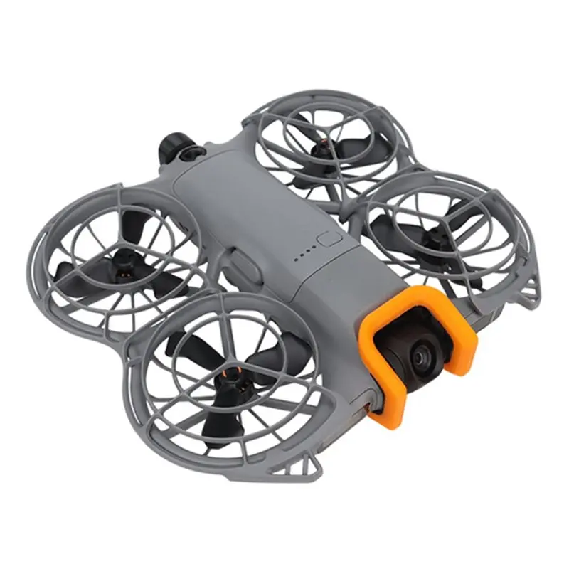 BTLIFE-For DJI NEO2 Bumper Crash Bar Front Rear Bumper Bars Drone Camera Anti-Drop Scratch Protection Bumper Accessories Orange