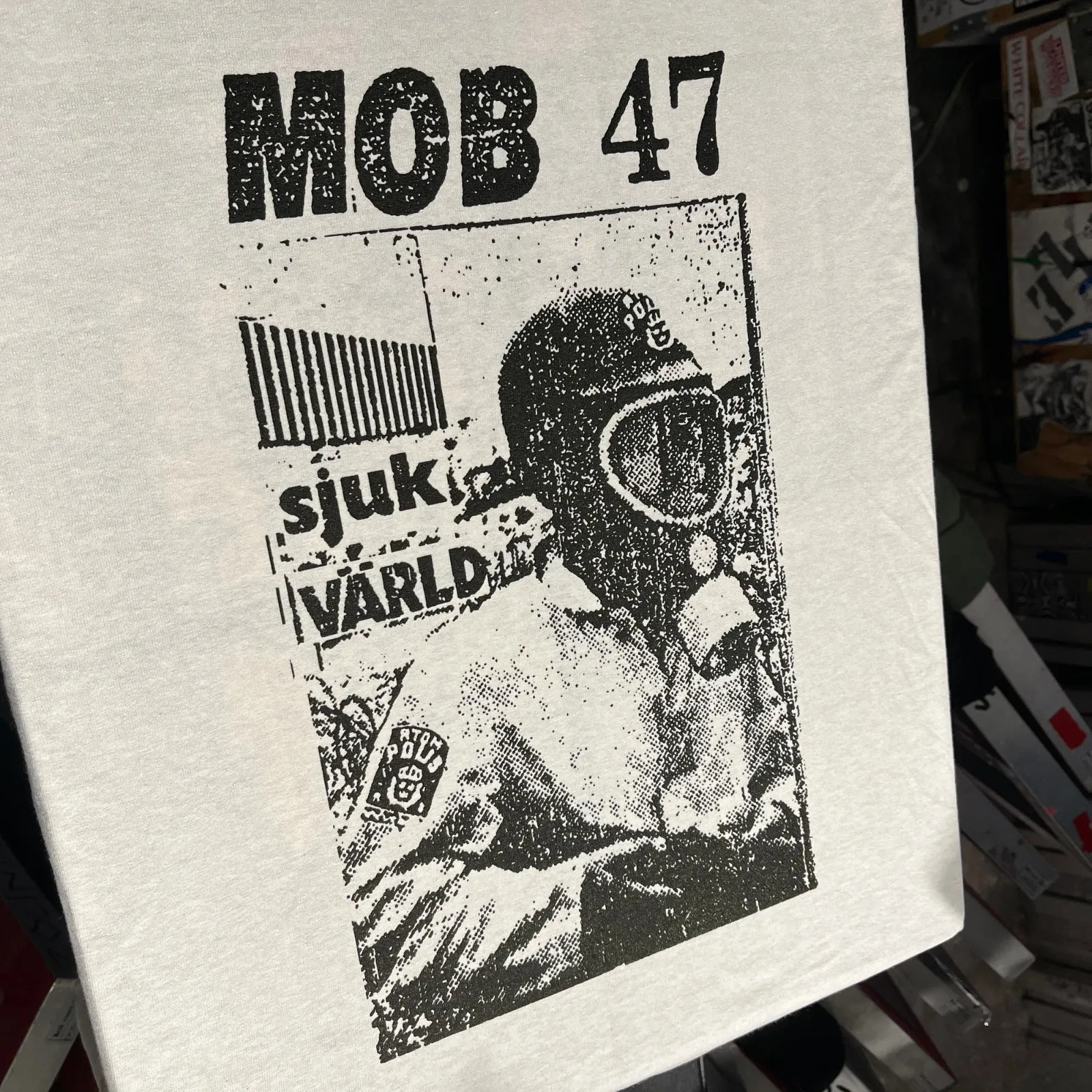 Mob 47 Band T-Shirt S-2X Unisex (Screen Printed)