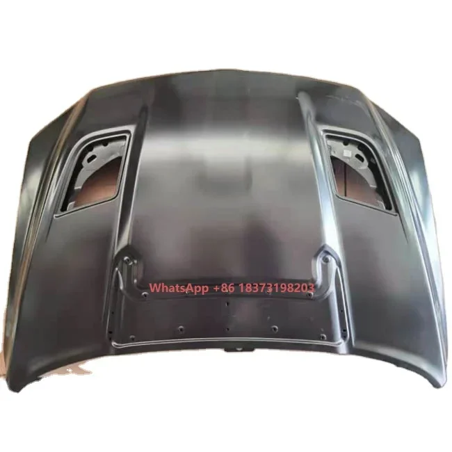 

Aluminum Engine Hood Bonnet for 2019-2023 for RAM 1500 Sporty Modified OEM 68276297AB with Plastic Grills New Condition