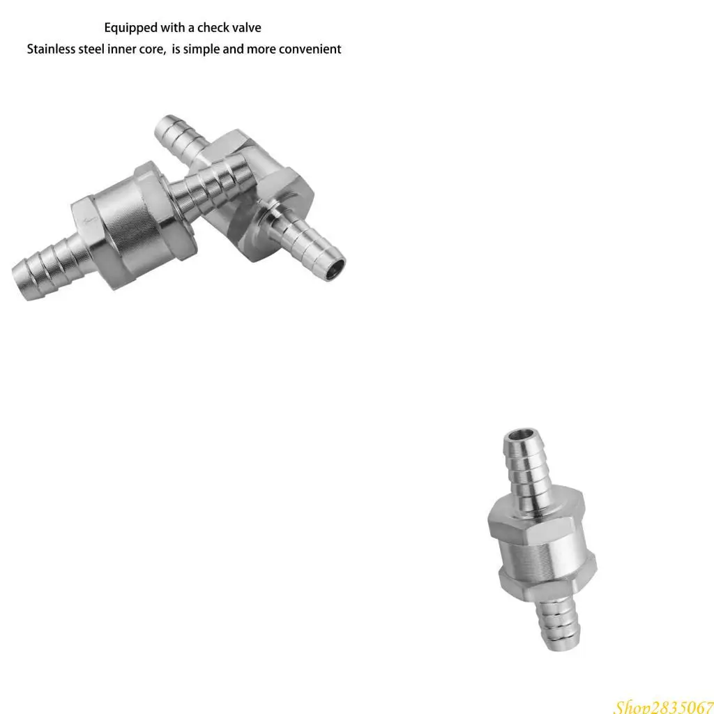 

Heavy Duty Fuels Line Check Valves Way Flows Design Aluminum for Gasolines Use 831F