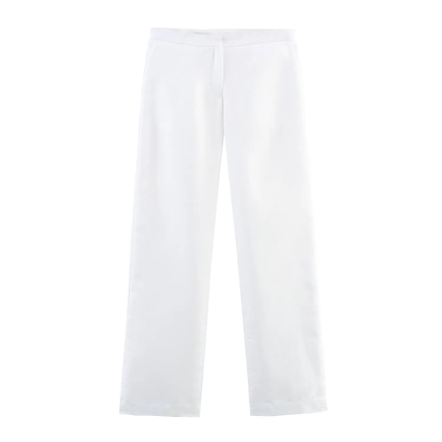 

2025 new women's clothing European and American style fashionable and versatile high waist slim loose jacquard pants