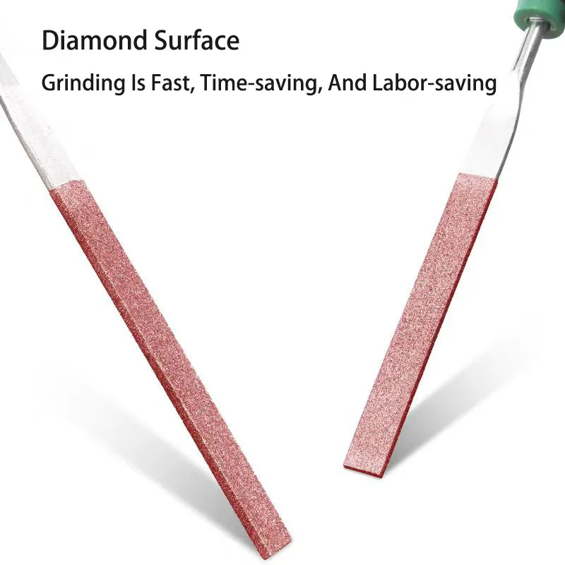 Diamond Needle File Set Mini Needle File Kit For Stone Glass Metal Carving Craft Hand Tools Needle File Set