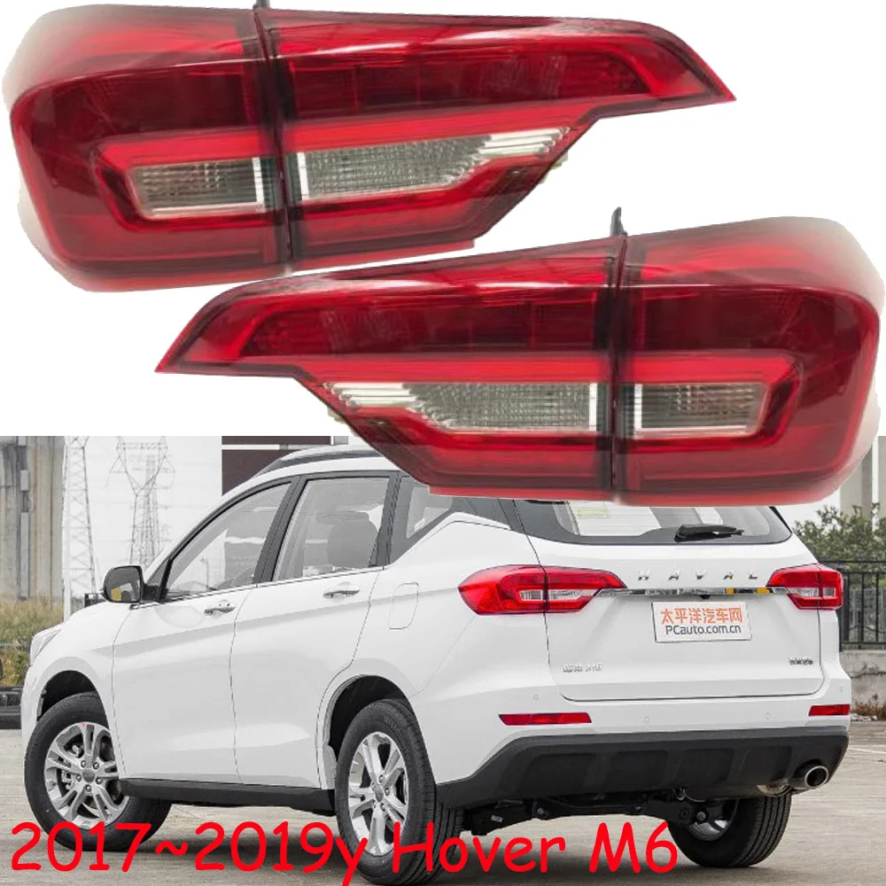 1pcs car accessories bumper tail light Hover Greatwall M6 taillight HAVAL Reflector2017~2019y fog Taillamp Hover M6 fog lamp