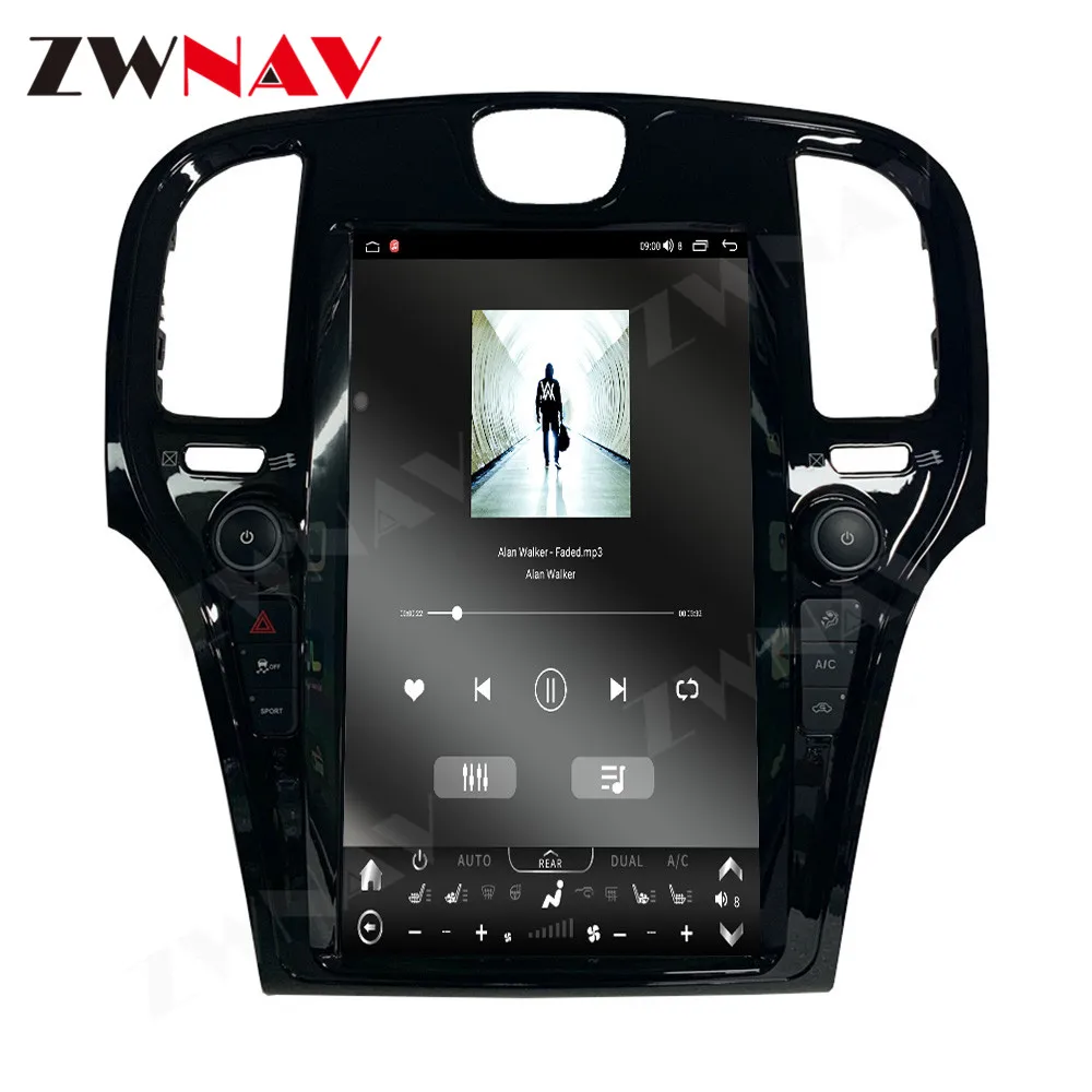 Android 13 Car Radio 13.6' Screen For Chrysler 300C 2013-2019 Navigation Device Wireless GPS  Player Stereo Multimedia
