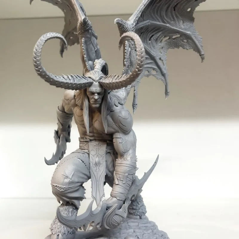 

21cm High Precision Diy Resin Figure Collectible White Model Assembly Building Construction Toy Unassembled Unpainted Kit