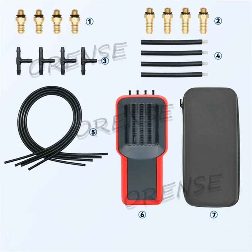 범용 카브레타 동기화 카브 싱크로미터 도구 동기화 장치, 진공 게이지 오토바이, 4 실린더 동기화