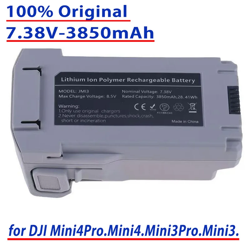 

100%Original 7.38V 3850mAh Battery For DJI Mini4Pro/Mini4/Mini3Pro/Mini3 Charging Hub Intelligent Flight Battery Accessories