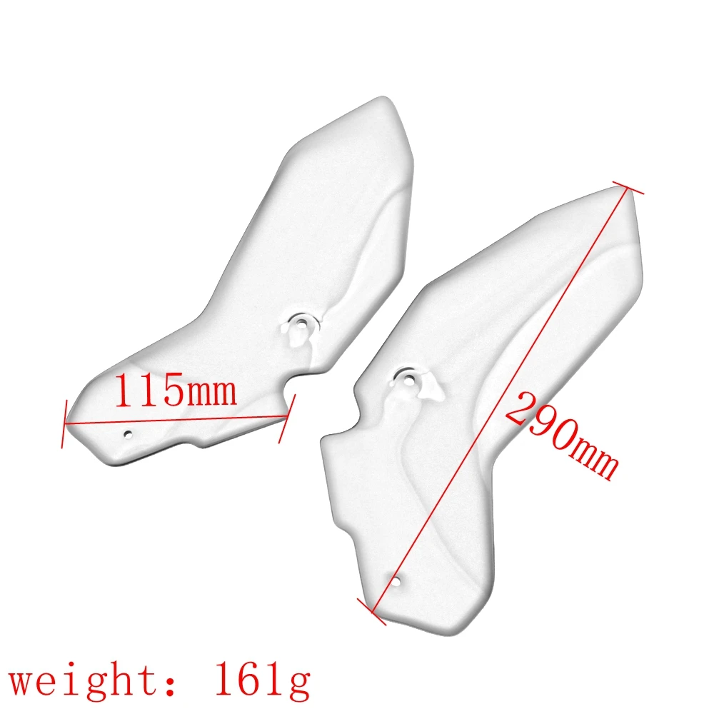 Pára-brisas da motocicleta para Honda, vento, fluxo de ar, Goldwing, defletores laterais, acessório para Honda GL1800, Gold Wing 2018-2024