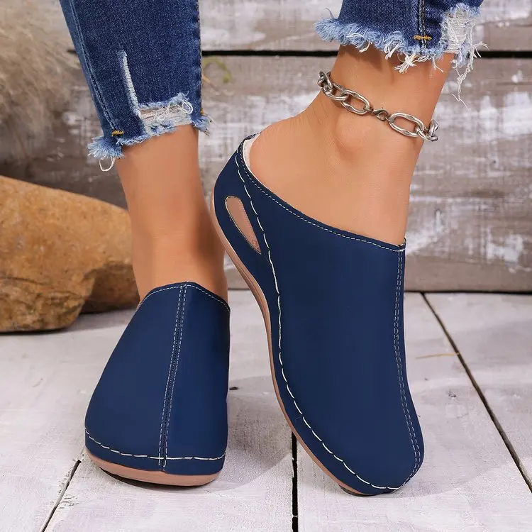 Sandalias de Verano para Mujer, Zapatos de Moda con Plataforma, Sandalias Retro, Huaraches, Calzado Femenino, Zapatos de Mujer