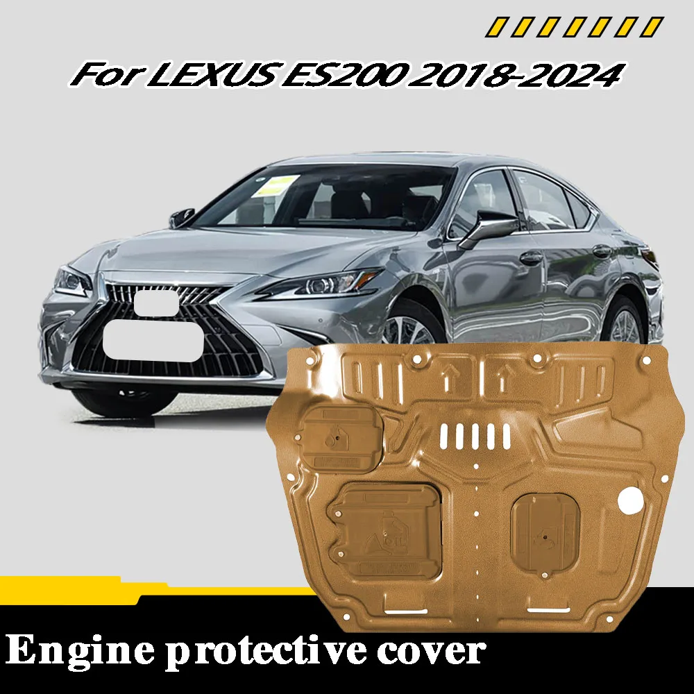 

For LEXUS ES200 2018-2024 2.0L Engine Guard Plate Splash Shield Mud Fender Cover Mudguard Protector