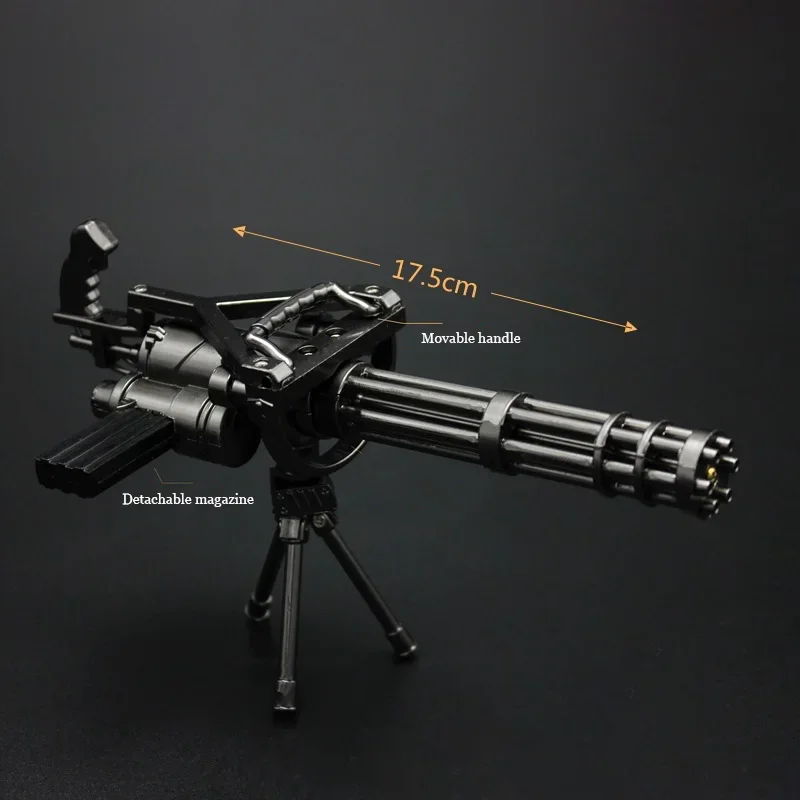 1:6 Scale Gatling Heavy Machine Gun Model Czech WWII Soldier Accessory Weapon Purgatory For 12‘’ Action Figure Collection Tools