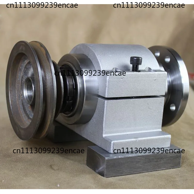 Suitable for 125/160 H-R-B bearing lathe spindle, high-strength lathe spindle assembly, cast aluminum standard spindle tool