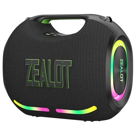Zealot-ZE01 Altoparlante Bluetooth portatile di grande potenza da 120 W Subwoofer TWS wireless Altoparlante Bluetooth Impermeabile Qualità HIFI mobile