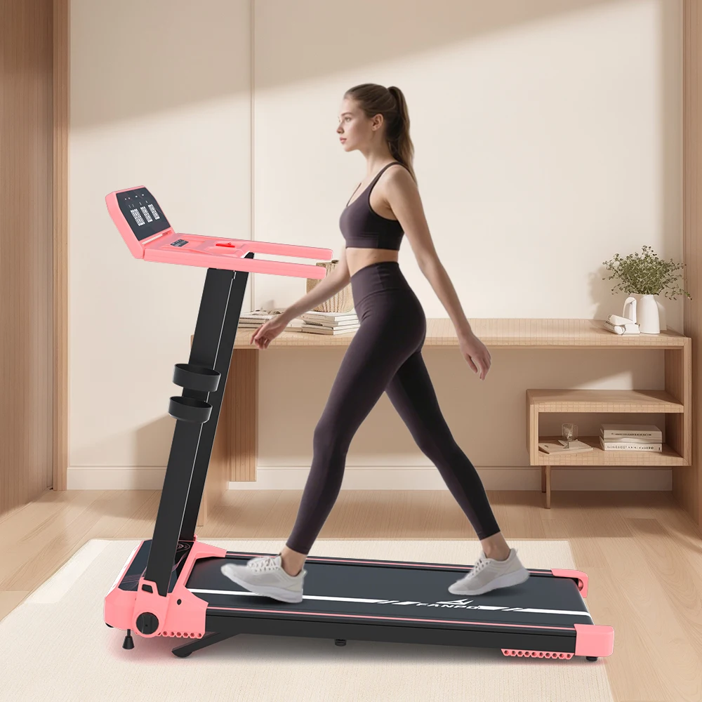 

Fanpo 2025 Portable Folding Treadmill Electric Running Walking Machine Cheap Lightweight Treadmill Home Use