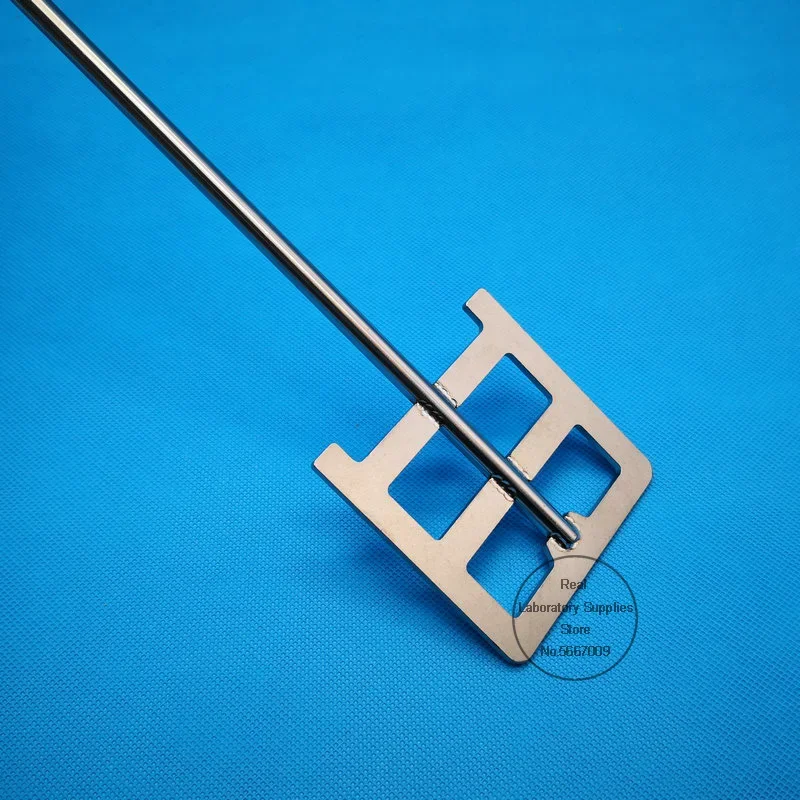 1pcs Stainless Steel Frame-type Paddle with Leaf-width 40mm-120mm Stirring Blade for Mixer Laboratory Equipment