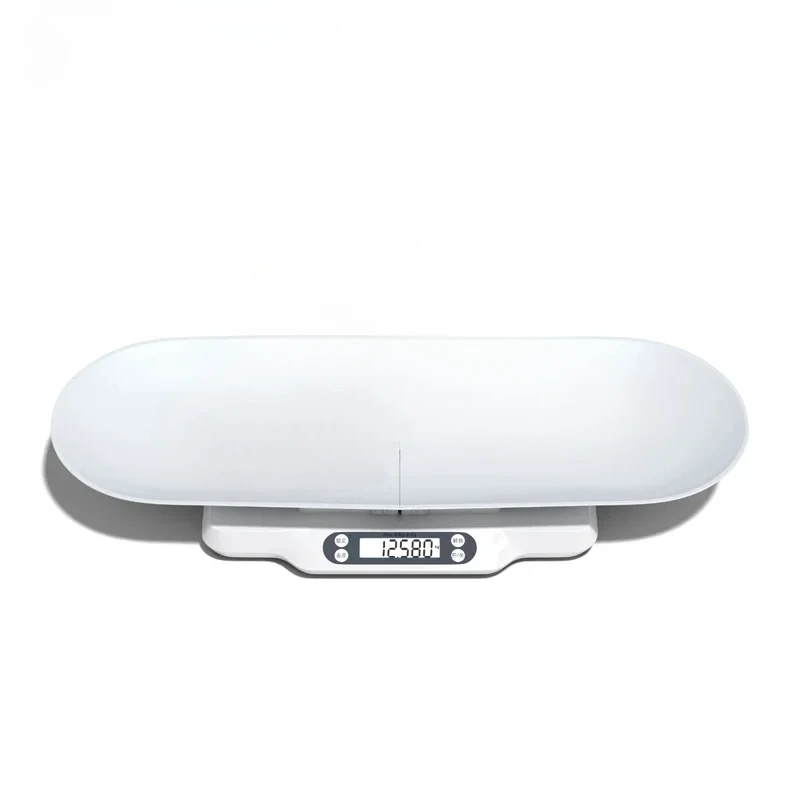 High precision pediatric scale baby rechargeable battery bascula para bebe 30kg 2g electronic weighing baby scale with tray