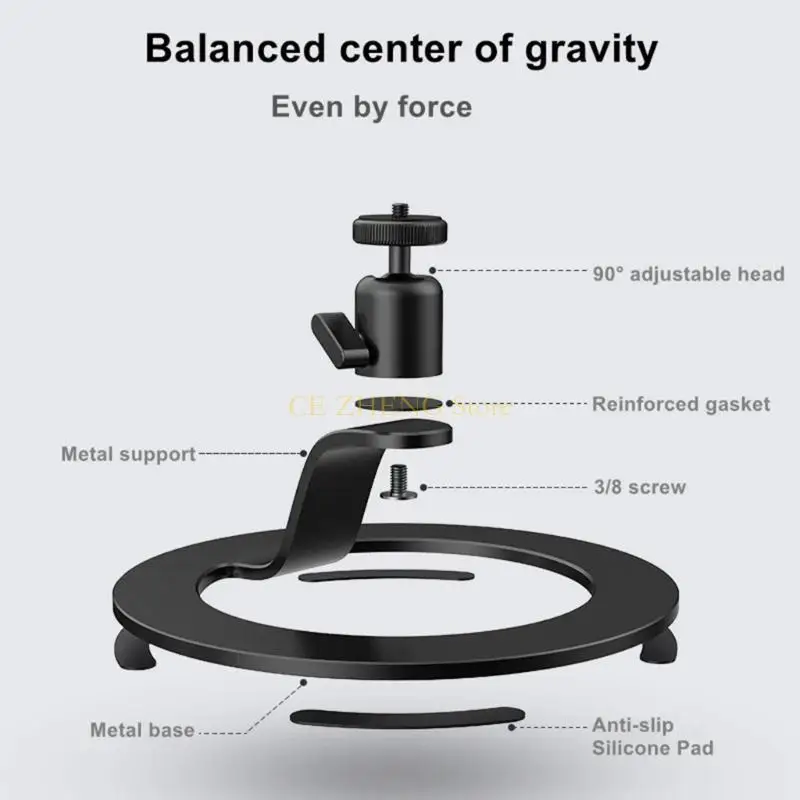 E56B Портативная настольная подставка для проектора с регулируемым наклоном 90 градусов Подставка для проектора