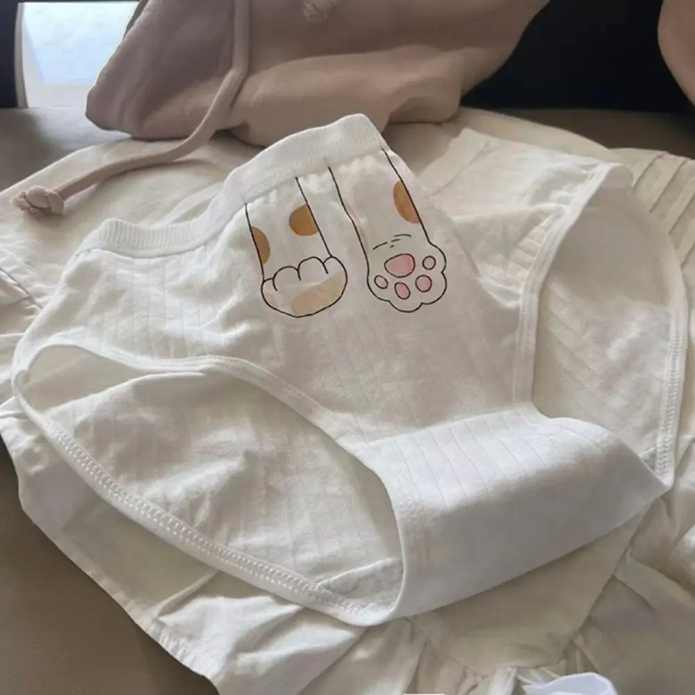 

Fashion Smooth Animal Cotton Dog Cute Sport Stripe Briefs Corgi Underwear Women Panties Korean Style Lingerie